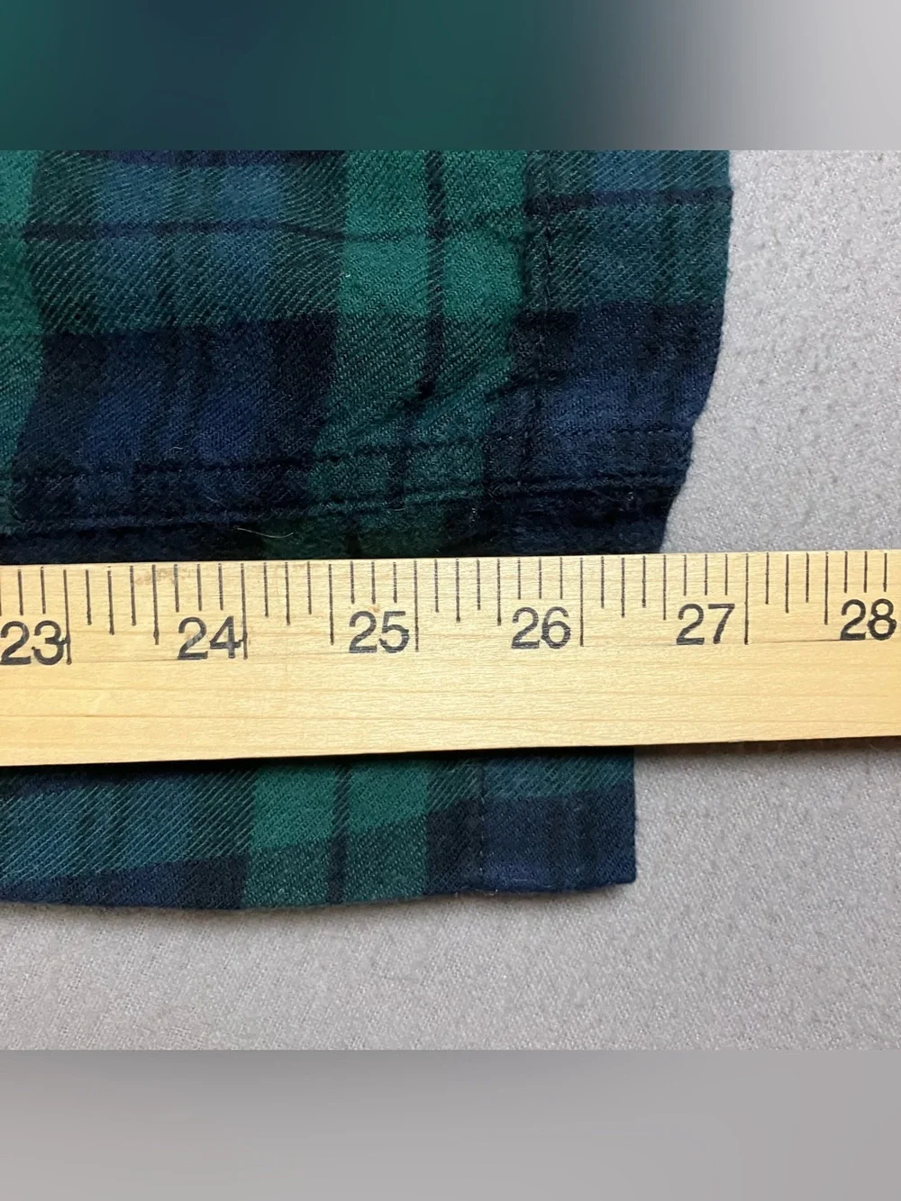J. Crew Men’s Size M Pajama Pants Plaid Blue & Green Drawstring Button Fly. In g